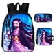 thumbnail image 3 of Los Niños De Anime Mochila Demon Slayer Schoolbag Nuevo Estilo Cuchilla + Funda De Lápiz + Bolso De Crossbody Conjunto De Tres Piezas Creativo Poliéster Moda De Cocina Puerta Nezuko Bolsa Escolar Tanj, 3 of 3