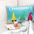thumbnail image 4 of Balery Hello Summer Gnome 1 Funda de Cojín Estampada, Regalos para Mujeres, Regalos de Amor para Ella, Regalos para Novia o Esposa, Funda de Almohada-20"x30", 4 of 6