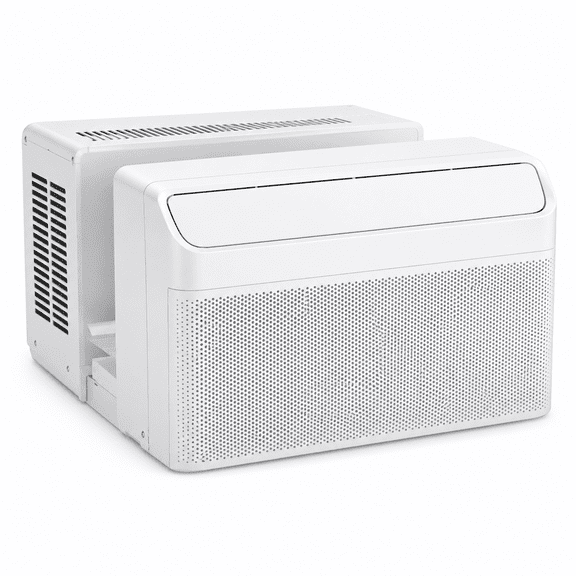10000 BTU Smart Window Air Conditioner, 3-in-1 AC Unit with Fan & Dehumidifier, Energy Efficient Window AC for Rooms Up to 450 Sq Ft, White