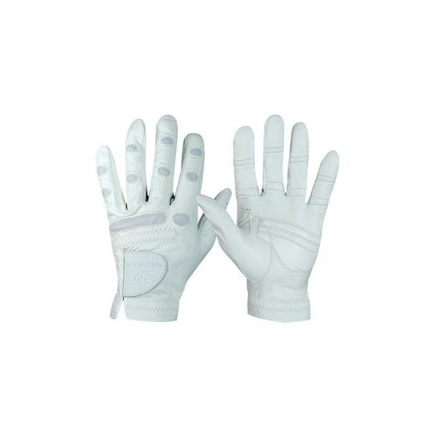 Bionic Gant ESGMSW Hommes ShowGrip Équestre - Blanc, Petit