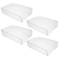 thumbnail image 3 of Miangastore 4pcs Desk Letter Tray Office Tray Paper Tray Organizer Clear Desktop File Holder Desktop Paper Holder Tray for Classroom Office Management, 3 of 9