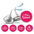 thumbnail image 1 of Darling Souvenir chocolate Candy Labels 190 Pcs Quinceanera Party Theme Stickers-Fuchsia Pink, 1 of 2