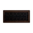thumbnail image 4 of Decor Grates (4-Pack) NGH410-RB New Gothic Floor Register, 4x10 Inches, Rubbed Bronze Finish, 4 of 5