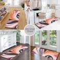 thumbnail image 6 of Yayeee Runner Rug for Bedroom 2'x6' Machine Washable Hallway Non Slip Mat, Swirling Circles, 6 of 8
