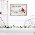 thumbnail image 7 of LifeSong Milestones "Peace On Earth" Wood Cardinal Christmas Wall Art Decor for Home, 7 of 7