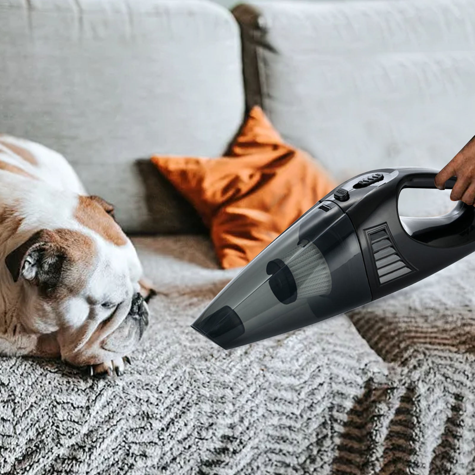 Handheld Vacuum Cordless Rechargeable 3-In-1 Dust Busters Cordless Rechargeable With USB Charge High Power Portable Car Handheld Vacuum Cleaner Hand Vacuums For Car/Home/Pet