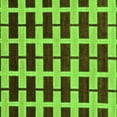 thumbnail image 1 of Ahgly Company Indoor Square Abstract Green Modern Area Rugs, 4' Square, 1 of 4