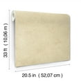thumbnail image 5 of Chesapeake Homespun Light Brown Textured Wallpaper, 20.5-in by 33-ft, 5 of 5