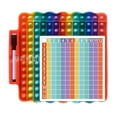 thumbnail image 1 of Multiplication Tables for Kids, Times Table Pop Up Times Tables Toy Rainbow Math Table Sensory Toy, 1 of 5
