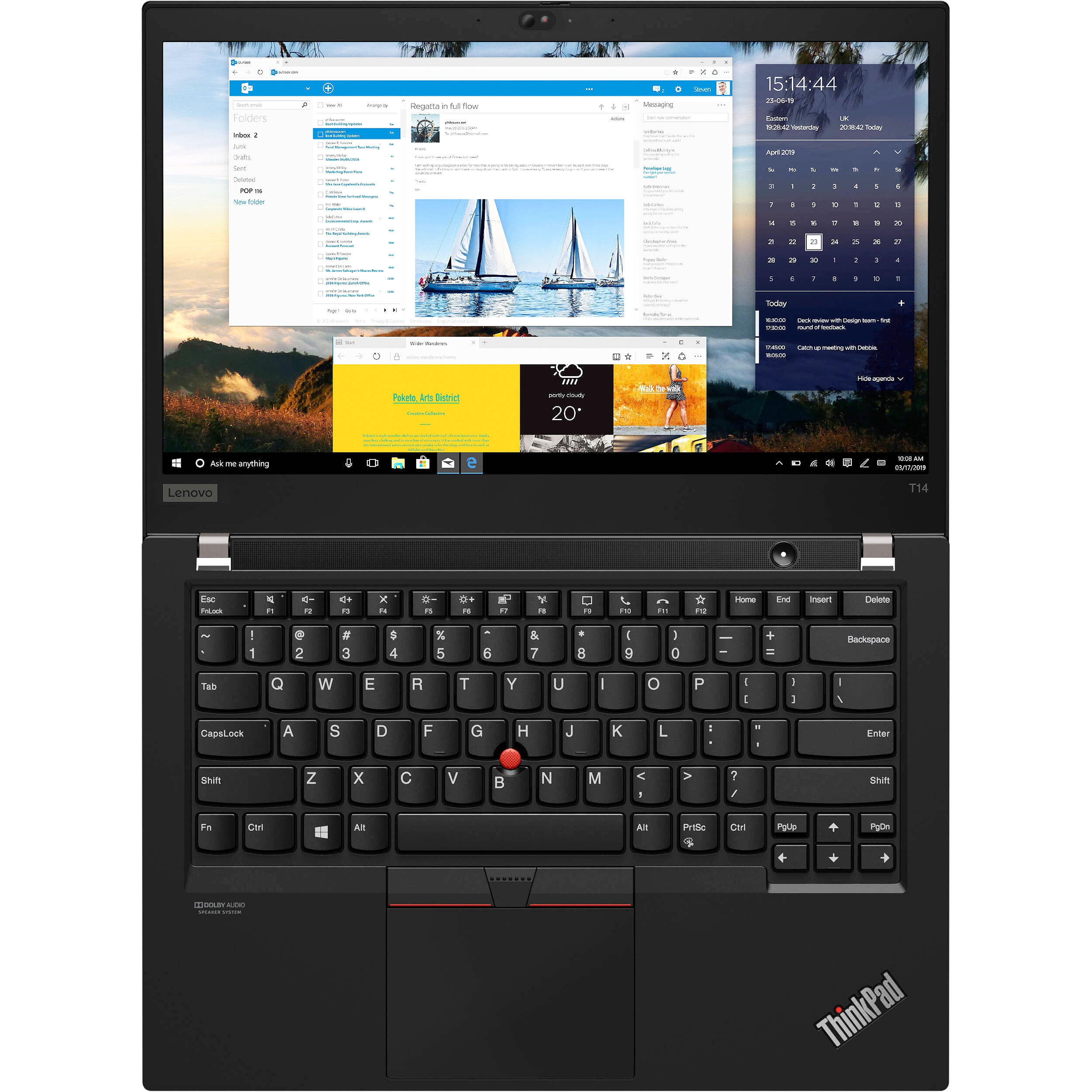 Lenovo Thinkpad T14 Intel i5-10310U 512GB SSD 16GB Windows 11 Laptop Notebook PC