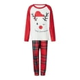 thumbnail image 2 of Meihuid Christmas Family Matching Plaid Flannel Pajamas, 2 of 9