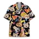 thumbnail image 4 of Camisa hawaiana divertida para hombre, sudadera playera con estampado de gato y música en 3D, camisa de manga corta de diseñador callejero, ropa para hombre de alta calidad, 4 of 5