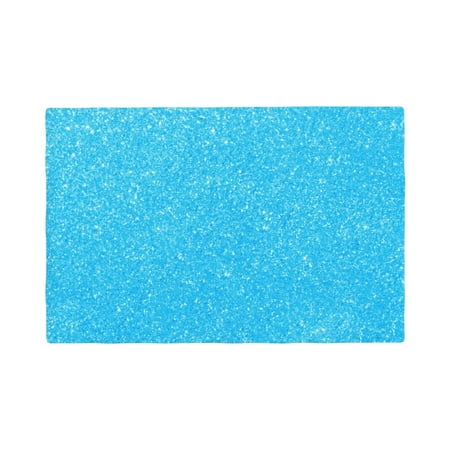

Placemats Set of 4 / 6 Sky Blue Glitter Placemats for Dining Table Indoor/Outdoors Heat Resistant Washable Placemats 18 x 12