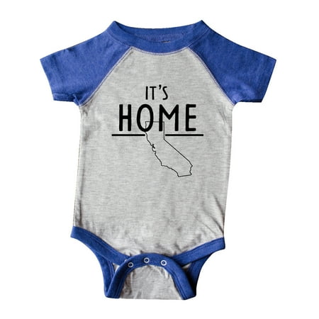 

Inktastic It s Home- State of California Outline Gift Baby Boy or Baby Girl Bodysuit