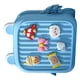 thumbnail image 3 of Mochila para niños, niños, niñas, impermeable, EVA, DIY, bonita decoración de dibujos animados, mochila para guardería, azul, tamaño libre, 3 of 12