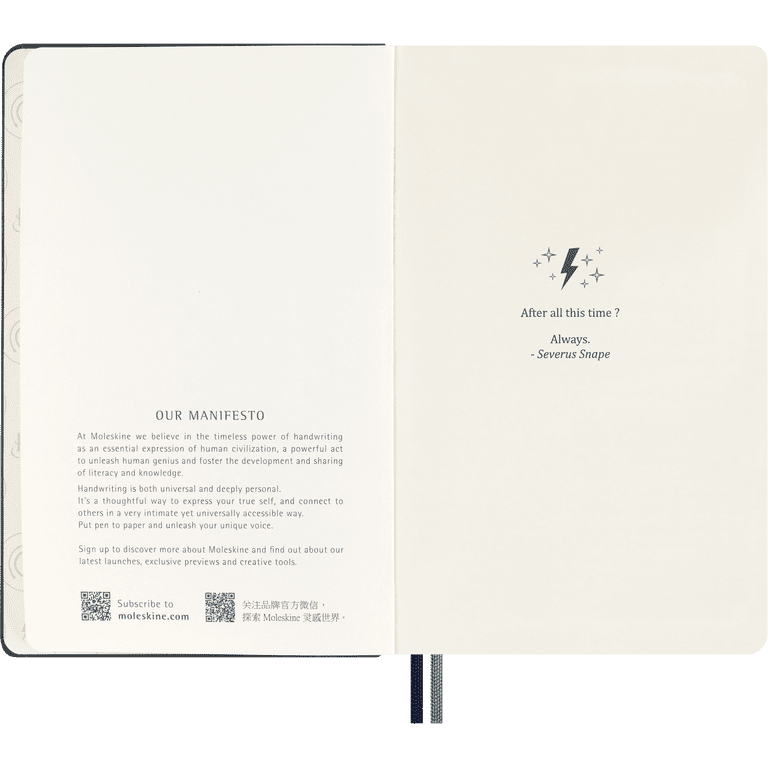 Moleskine Harry Potter Expecto Patronum Limited Edition Notebook 5