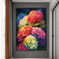 thumbnail image 3 of Kit Punto Cruz Hortensia Impresa Hilo Algodón Ecológico Bordado 11CT 40x60cm, 3 of 9