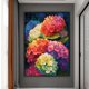 thumbnail image 3 of Hilo Algodón Ecológico Bordado 11CT 3 Hebras Impresión 40x60cm Kit Serie Flores Punto Cruz Hortensia, 3 of 9