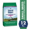 Natural Balance Limited Ingredient Diets Lamb Meal & Brown Rice Formula Dry Dog Food for Small Breeds, 12 Pounds