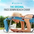 thumbnail image 3 of Ostrich la Chaise de Plage Portable de Luxe pour Randonneur avec Sac Isotherme, Bleu Pâle, 3 of 13