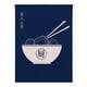 thumbnail image 2 of 1 Pieza Cortina de Puerta Japonesa Paño Divisor Drapeado ón Chu_85x90cm Sunnimix Cortina de puerta japonesa corta, 2 of 8