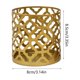 thumbnail image 3 of Hogar y cocina, Decoración del hogar, Candelabro, Candelabro, Candelabro geométrico dorado de hierro hueco, Copa de vela de aromaterapia inteligente, Decoración del hogar, Candelabro decorativo calado, 3 of 6