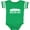 Football Green and White, variant on Inktastic Boston Massachussetts Skyline Boys or Girls Baby Bodysuit