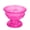 Hot Pink, variant on Glass Holy Water Offering Bowl for Home Blessing, Wedding, Guanyin Devotion, Versatile Bowl and Candle Stand Decor, Rose Red of Kilougeis