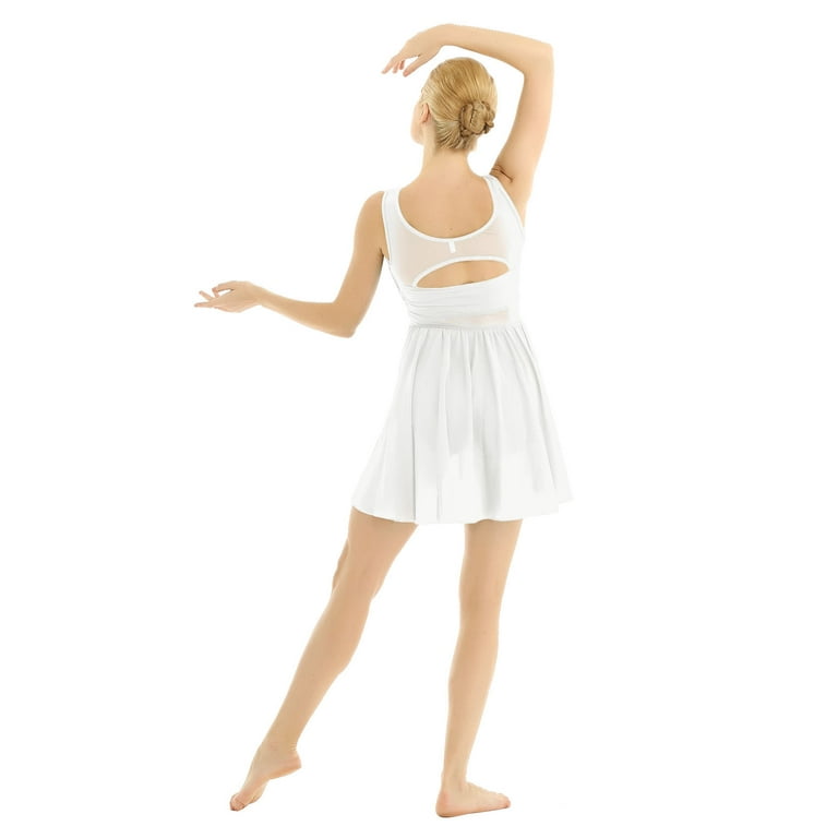 Women Adult Elegant Asymmetrical Chiffon Classic Ballet