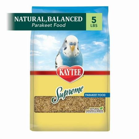 Kaytee Supreme Daily Blend Bird Food - Parakeet, 5 lbs