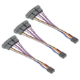 thumbnail image 1 of Motherboard Adapter Cable, Fan Adapter Cable, Tinned Copper Conductor Plug And Play 4pin Divided Into 4pin+3pin+3pin For Computer, 1 of 8