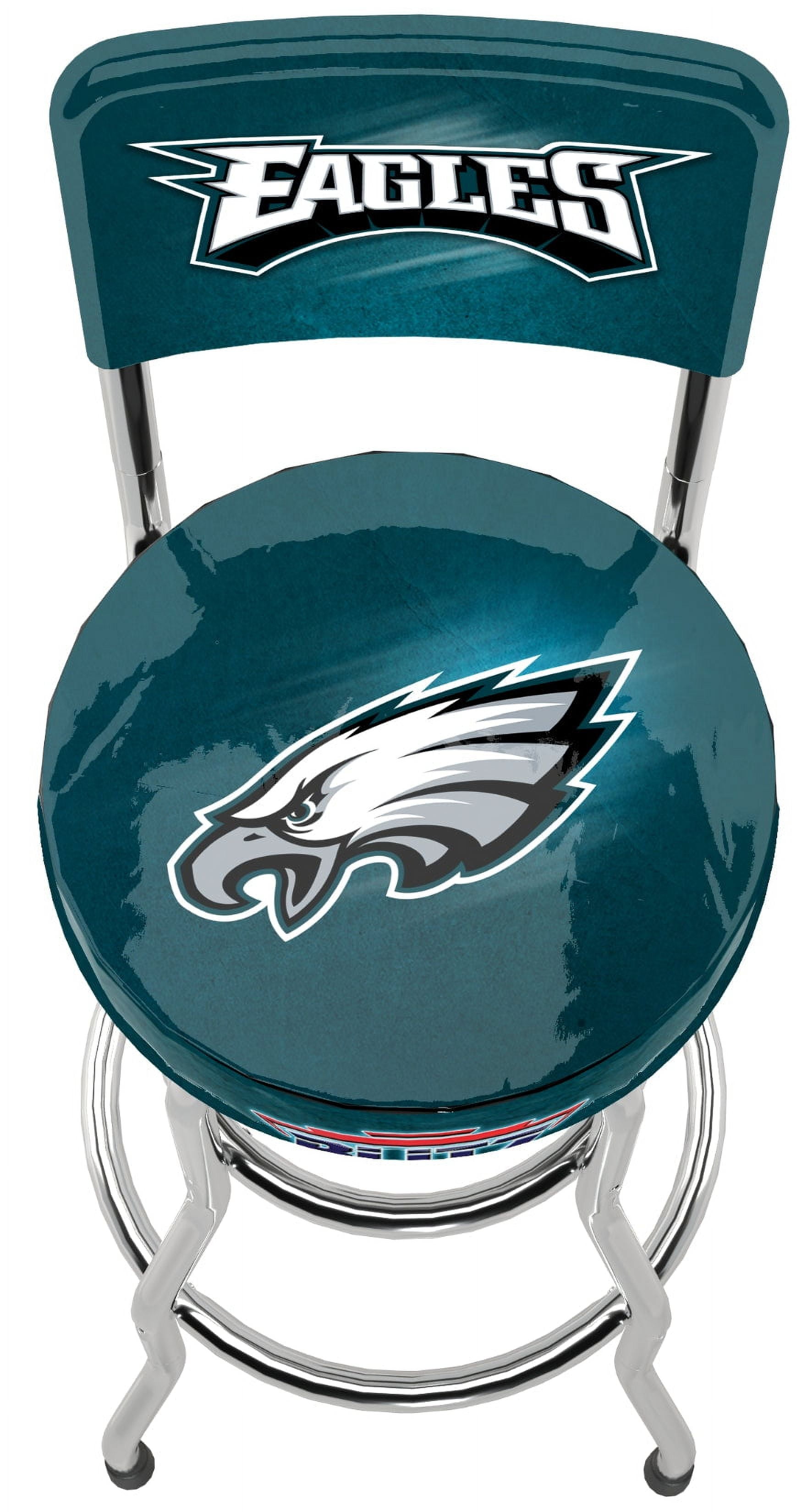 Philadelphia Eagles NFL Blitz High Back Adjustable Swivel Stool, Arcade1Up