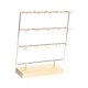 thumbnail image 1 of Soporte para joyería, organizador de joyas con 15 ganchos, tarjetero para pendientes, estante de almacenamiento para colgar llaveros, 1 of 7