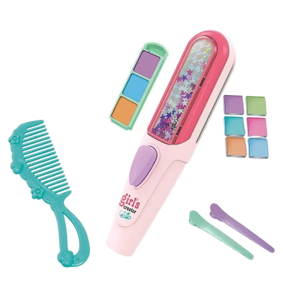 DONGGZWL Girls' Hair Dye Curling for Fine Hair Curly for Hair Non Damaging Hair Curling Stones Straightening Products Heat Straightener Hair Products Brush 30/40 Heating Brush - Thermal Brush Hair