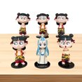 thumbnail image 1 of Kawaii Nezha Ao Bing Figurine Lindo Escritorio Muñeca Juguete 6pcs Nezha2 Liviano para El Regalo La Oficina en Casa, 1 of 8