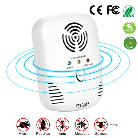 Ultrasonic Electronic Pest Repeller Mouse Repellent Plug In Pest Control for Spiders Mosquito Roach Bed Bug Ants
