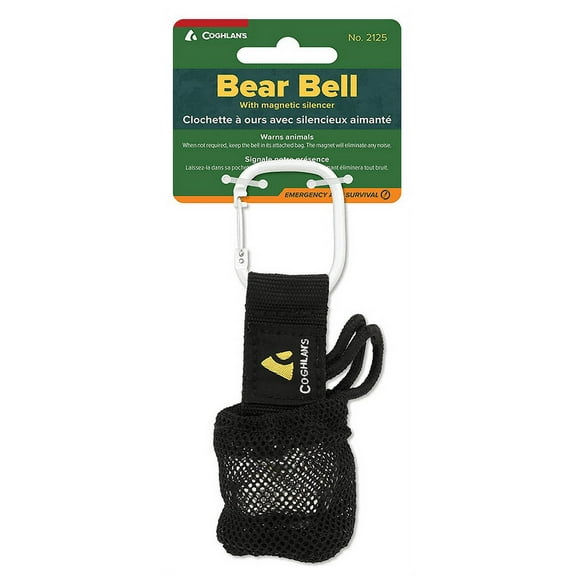 Coghlan's Bear Protection Bell with Mesh Storage Pouch
