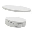 thumbnail image 2 of Rotating Display Stand, 360 Degree Motorized Turntable Display Stand, Low Noise, White, 2 of 9
