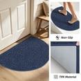 thumbnail image 7 of JAATOP 24"x 36" Doormat, Non-Slip Absorbent Welcome Mat, Dirt Trapper Indoor Entryway Rug, Machine Washable, Blue, 7 of 7