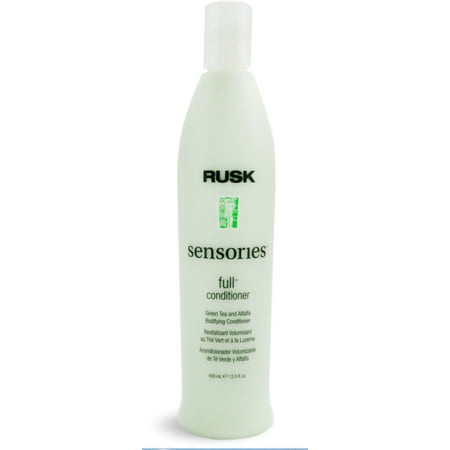 Rusk Sensories Full Conditioner, Green Tea & Alfalfa 13.5 oz (Pack of 4)