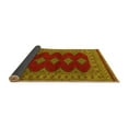 thumbnail image 2 of Ahgly Company Indoor Square Persian Yellow Traditional Area Rugs, 3' Square, 2 of 4