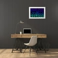 thumbnail image 3 of Jenny Rainbow Fine Art 14x11 White Modern Wood Framed Museum Art Print Titled - Ethereal Frequency 1, 3 of 4