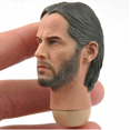 thumbnail image 3 of Homme1/6 Échelle Tête Sculpture Homme Sculpture Tuer Dieu Reeves Ajustement, pour 12 Pouces Figurine Poupées de Collection Modèle, 3 of 6