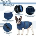 IDOMIK Adjustable Dog Anxiety Vest Soft Dog Calming Coat Dog Anxiety