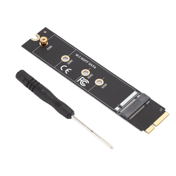 Tarjeta Adaptadora Ssd M2 Sata - Para Macbook 2012 Tarjeta Vertical De Disco Duro De Estado Sólido A1465 A1466 Sweethay EL008028-00