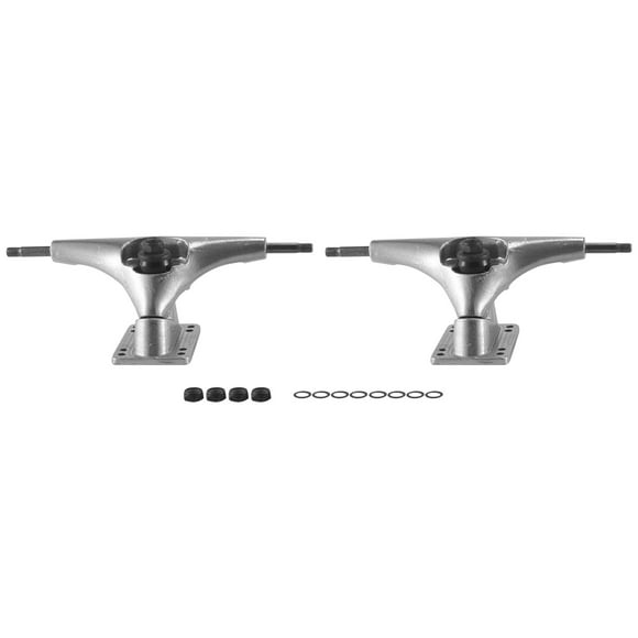 2Pcs 6.25Inch Silver Surf Skateboard Trucks Surf Skate Skateboard Truck Fish Board Long Board Steering Bracket