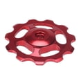 thumbnail image 4 of Roue de 2 Pièces, Roue de Traction de Dérailleur Jockey 1T pour Vélo de Route VTT - Rouge, 4 of 4