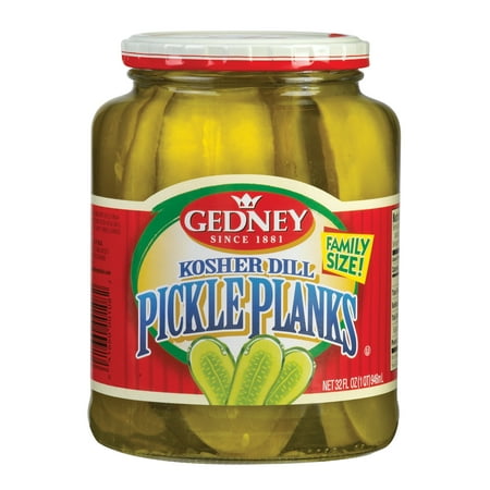 GEDNEY KOSHER DILL PLANKS 32 OZ
