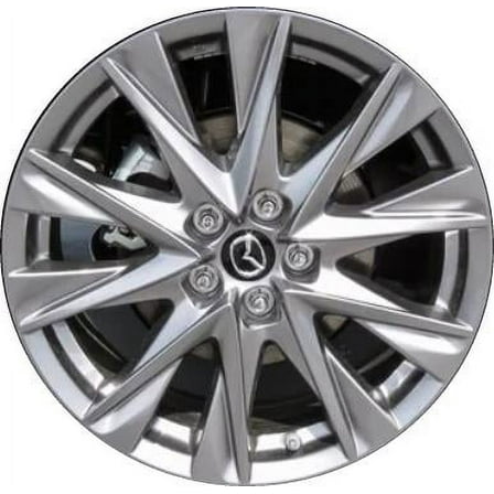 Jante Wheel Aluminum Wheel 19" x 7", Hyper Silver for Mazda CX 5