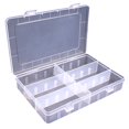 thumbnail image 2 of AMERTEER Rectangular Transparent Parts Box Screw Jewelry Plastic Container Home Supply, 2 of 8